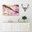 Bird In The Cherry Blossom Tree Painting - Wrapped Canvas-56660946