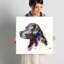 « dog », reproduction d’art sur toile tendue-22647190-72669546-72669551