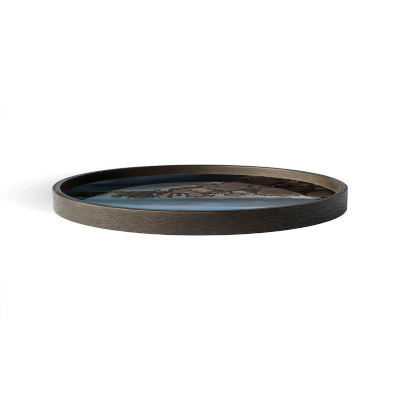 Linear Flow Decorative Tray
