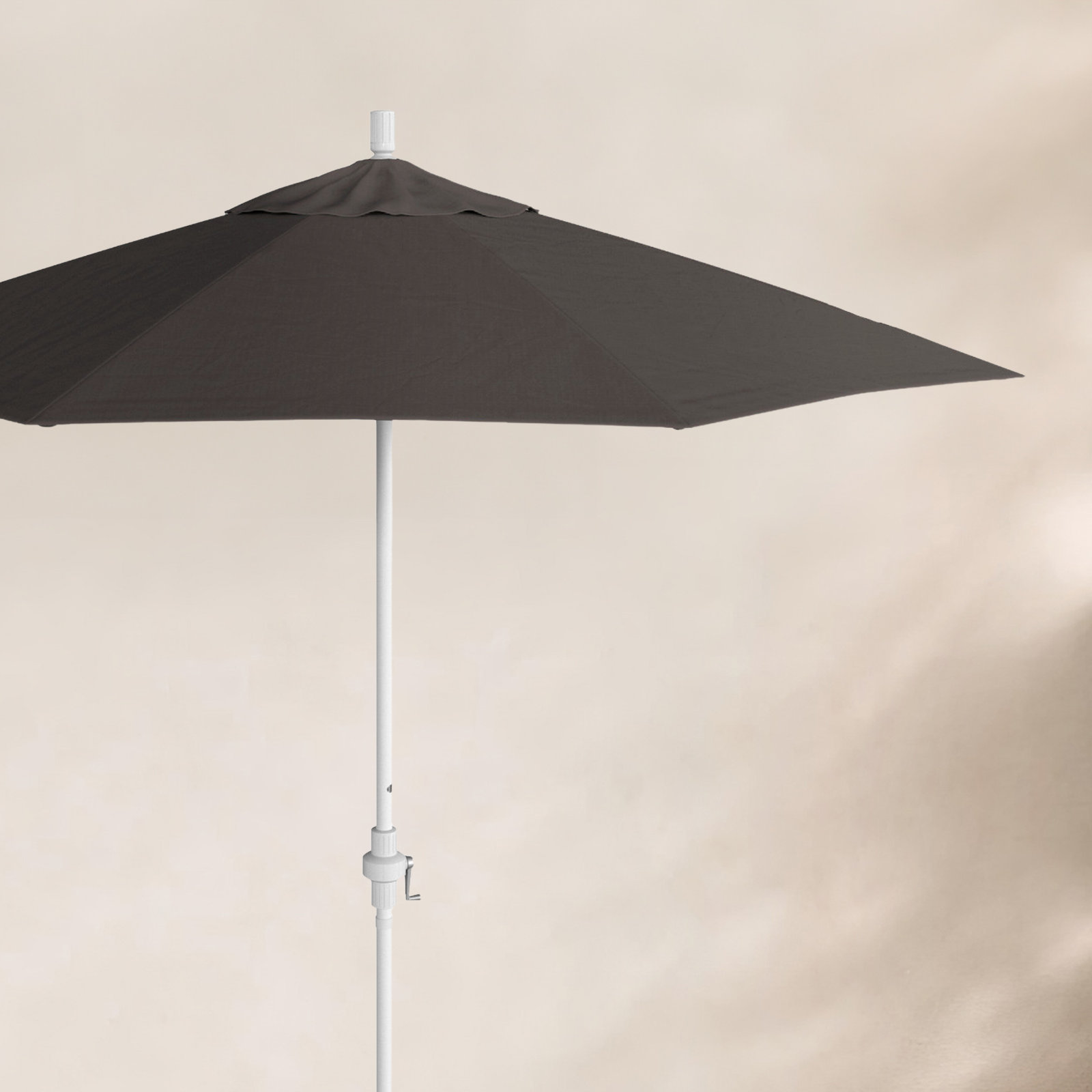 Santana 9' Umbrella, Zinc - Pacifica Premium