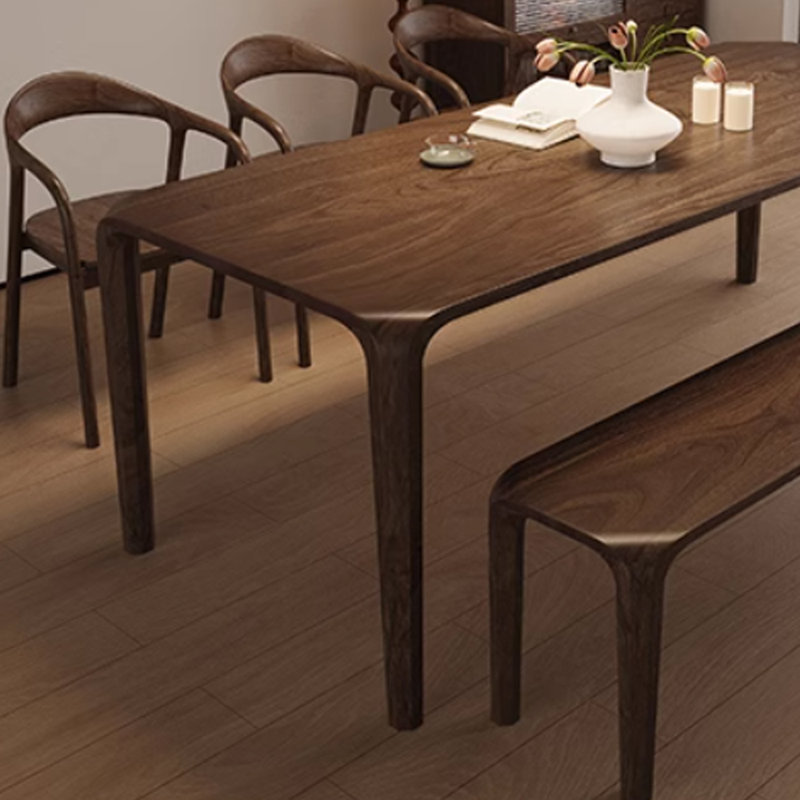 Cherry Solid Wood Dining Table, 31.49" W x 78.74" L