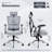 Kymberlie Ergonomic Mesh Task Chair with Headrest-684080714