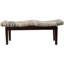 Banc en bois massif Olander