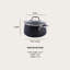 All-Clad HA1 Expert Cookware, Nonstick Soup Pot With Lid, 4 Quart
