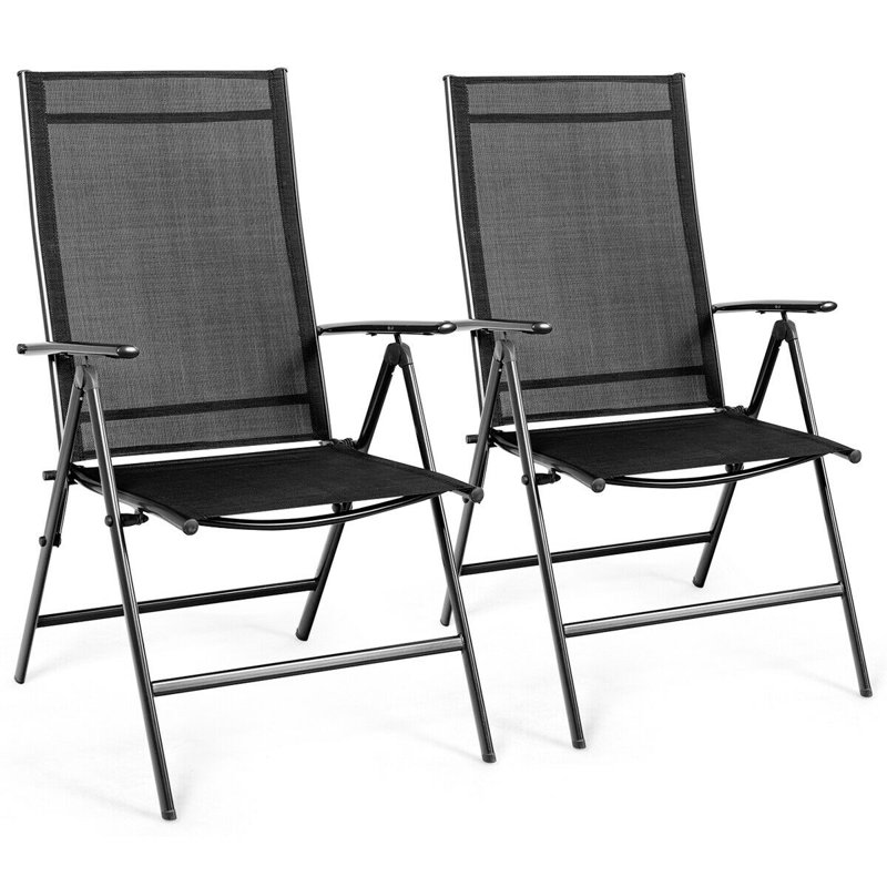 Chaise de patio inclinable et réglable Jovenko