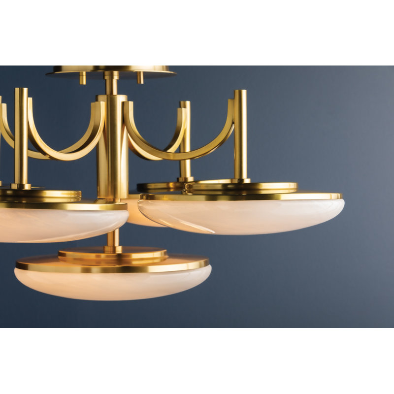 Bregman 5 Light Semi Flush