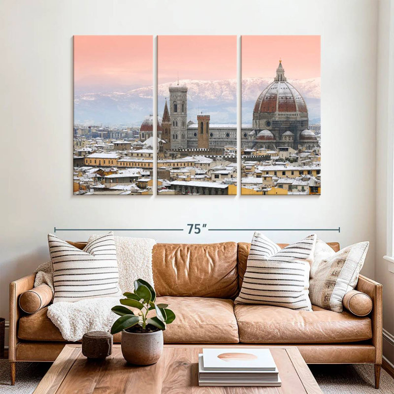 Rorry Florence In Winter, 42" H x 65" W