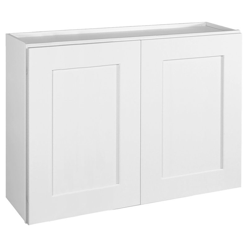 Armoire de cuisine style Shaker de Design House Brookings (prête à assembler), H 24 po x l 33 po, Blanc