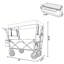 Collapsible Foldable Wagon With Canopy-125205182