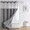 Ensemble de rideau de douche Stall no Hook