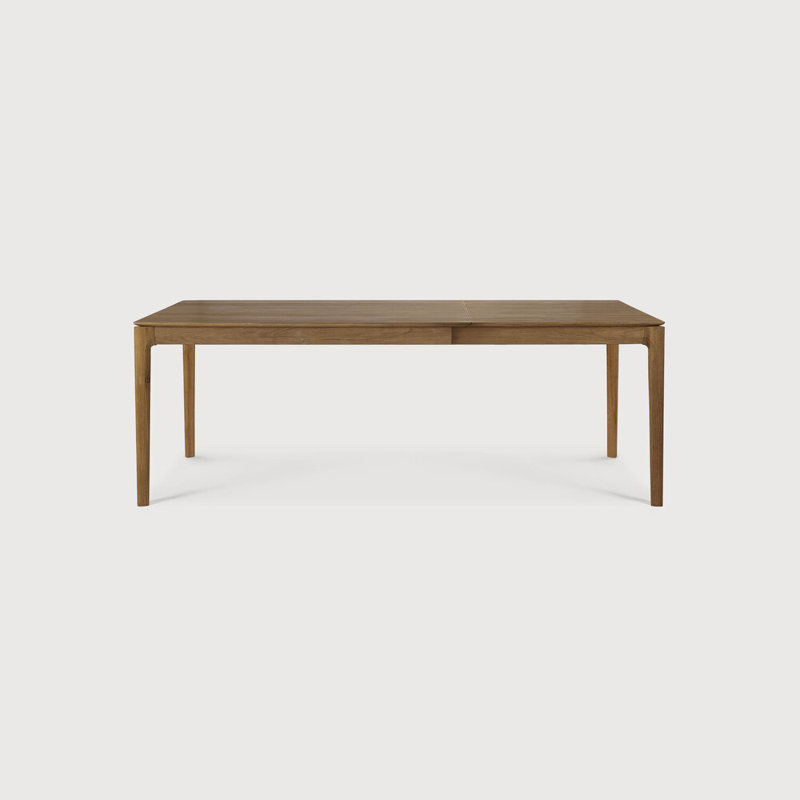 Bok Solid Wood Dining Table, 30"H x 55"L x 35.5"W, Brown