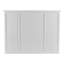 Armoire de cuisine Aliyat Knowsley Top avec 5 portes et 3 tiroirs H 53,15 po x l 70,08 po