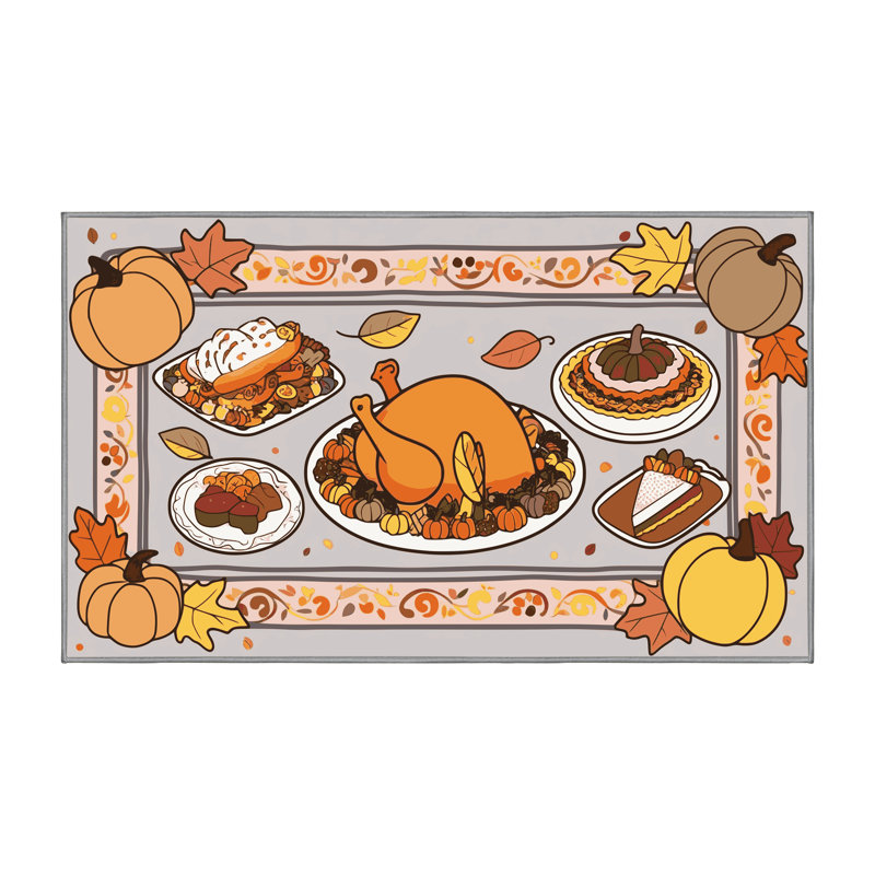 Tapis de Noël The Holiday Aisle®, Rectangulaire 2 pi x 3 pi