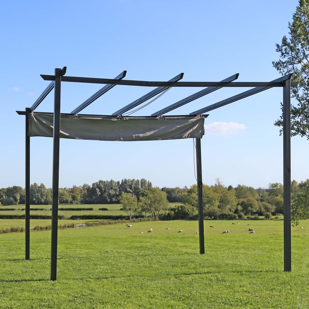 3m x 3m Metal Pergola
