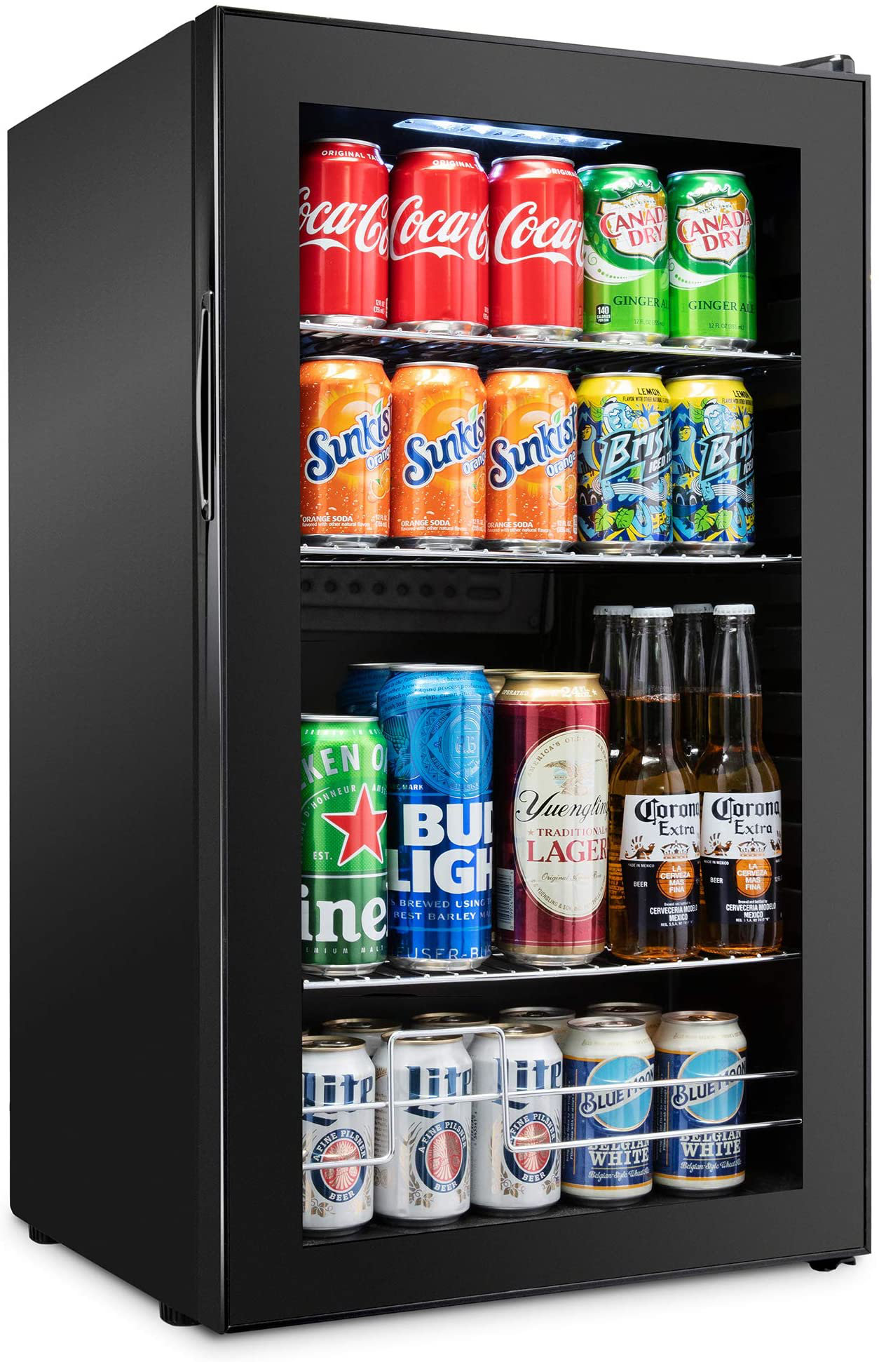 Ivation 126 Can Freestanding Beverage Refrigerator & Reviews Wayfair