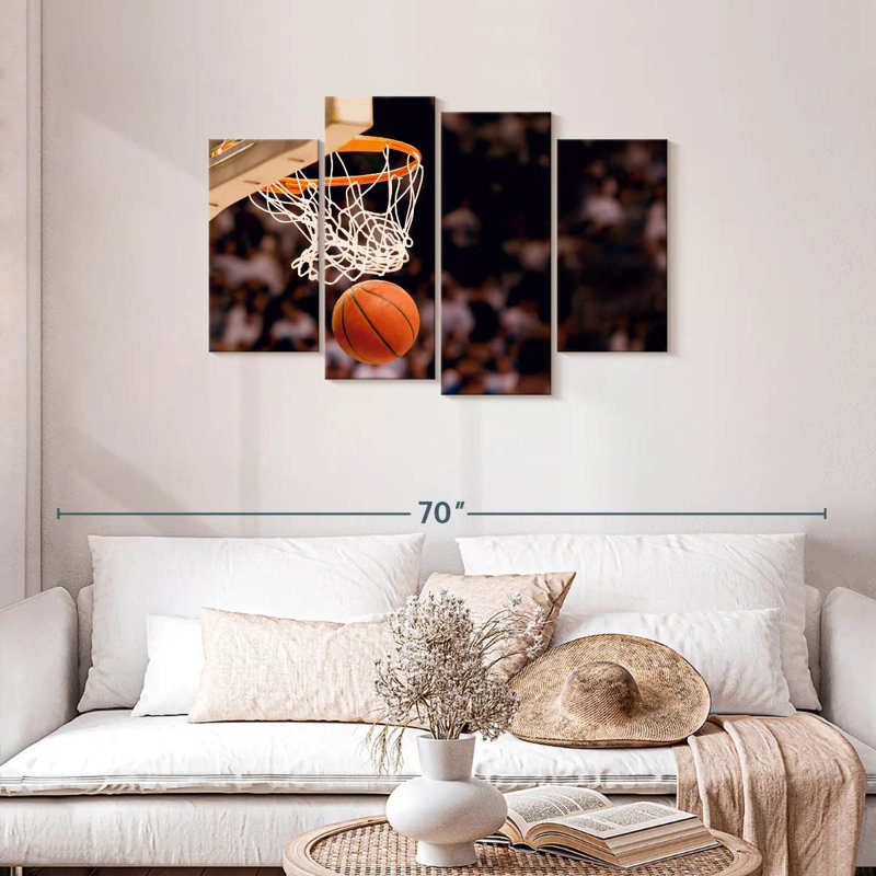 Final shot basketball Sireci, H 27 po x l 43 po