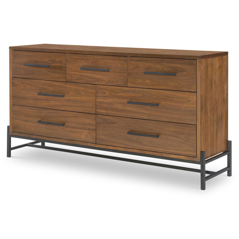 Commode Kitchings (7 tiroirs avec plateau à bijoux coulissant)