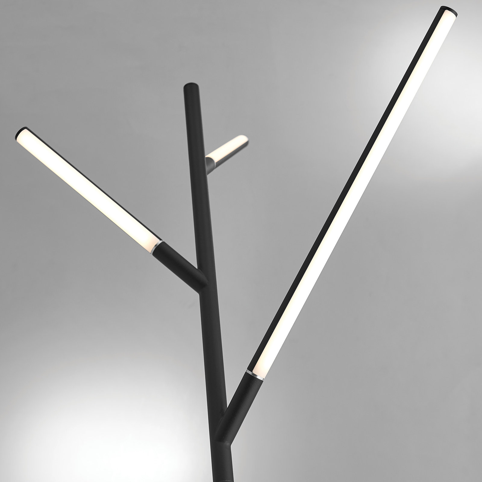 Rivera 74.5'' Dimmable Floor Lamp, Black