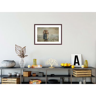 «Forebodings» par Winslow Homer - impression giclée encadrée