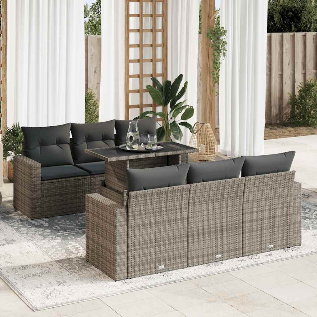 Gartensofa Anslee mit Kissen