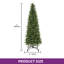6ft Green Lighted Artificial Fir Christmas Tree