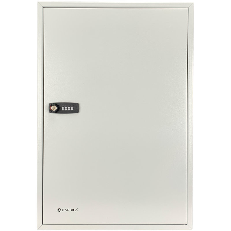 Gray Steel Combination Lock Key Cabinet for 160 Keys