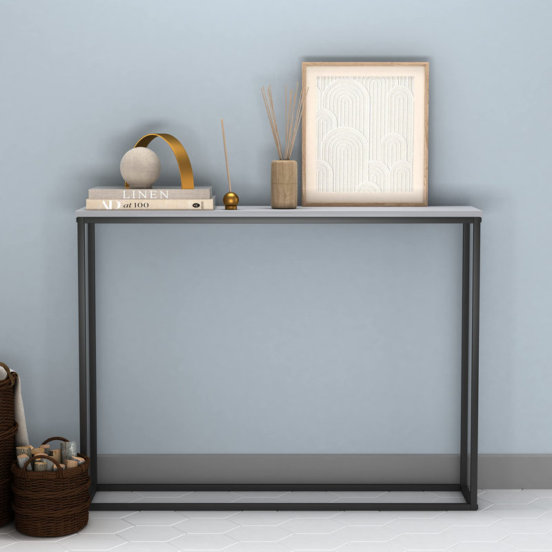 Advaita 254cm Console Table, Grey