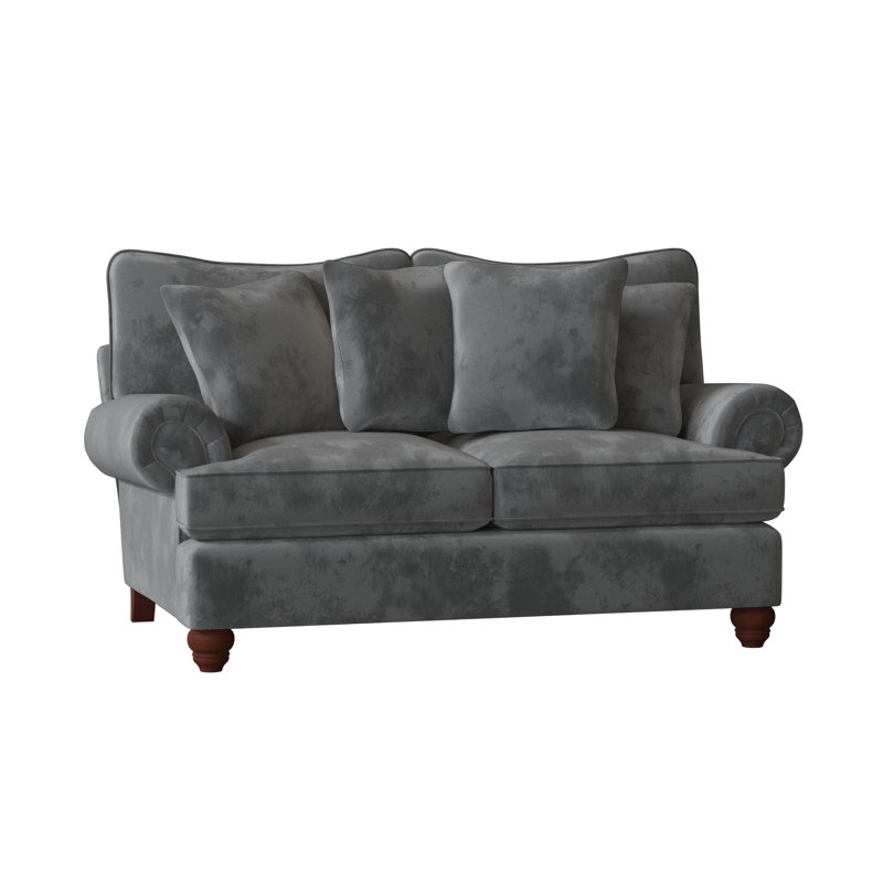 Woodburn Upholstered 74'' Loveseat, Manhattan, Yes, Seneca 10