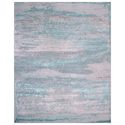 One-of-a-Kind 7'11" X 9'11" Hand Knotted Area Rug