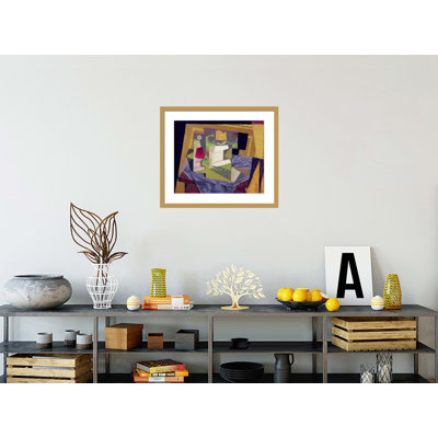 «Composition on a Table» par Juan Gris, impression giclée sur cadre