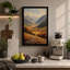 Mountain Valley at Rest Rustic - Wrapped Canvas-1360755329-1360755330