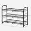 9 Pair Stackable Shoe Rack