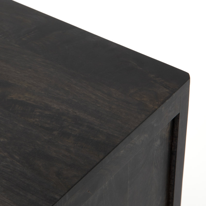 Sydney 3 - Drawer Dresser, Black/Natural