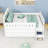 Full-Size Bed With Built-In LED Lighting And Ample Storage Drawers-1117006577