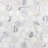 Hexagon Marble Mosaic Tile in White/Gray