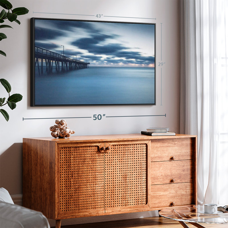 Impression sur toile Virginia Beach, H 29 po x l 43 po