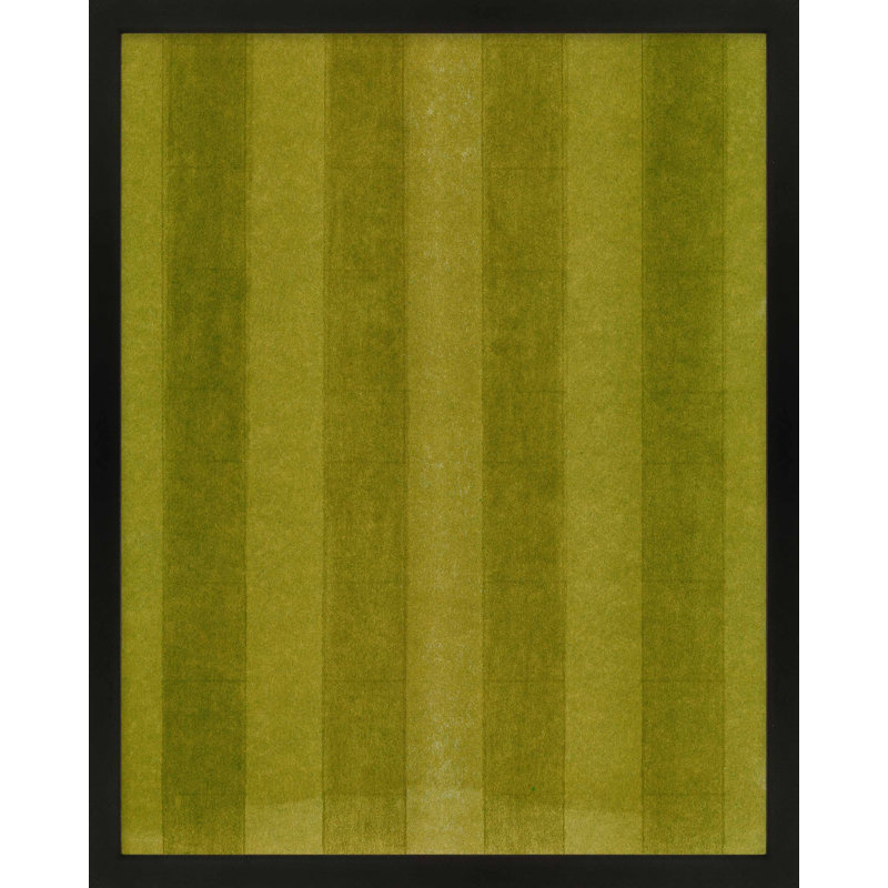 Vinyard by Mo Neuharth - Framed Wall Art, 38" H x 30" W, Framed Print without Mat, Black