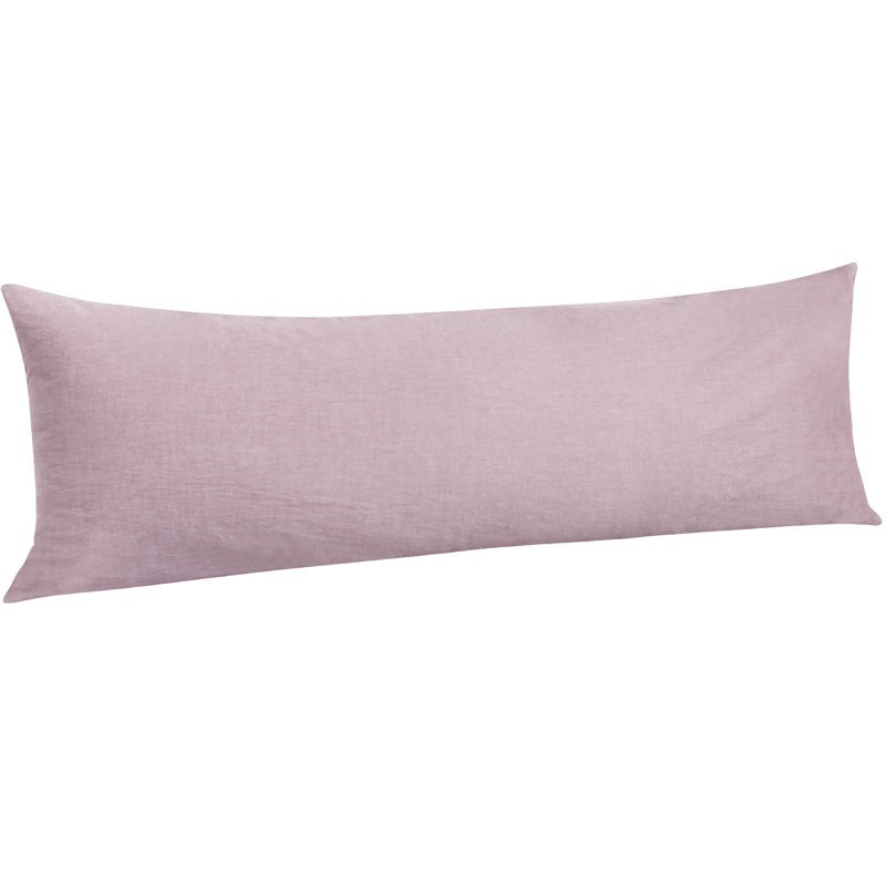 Protège-oreiller 100% coton , Mauve clair