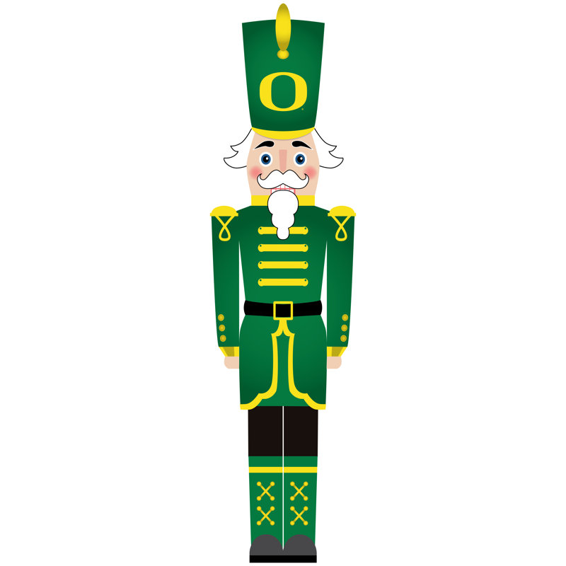 University Of Oregon 46" Nutcracker Leaner
