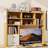 Desktop Bookshelf, Desk Shelf With 2 Drawers For Computer Desk, 36.22" 7-Tier Adjustable Desktop Hutch Organizer With Pegboard For Home Office-1223101457