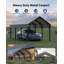 Metal Carport, Heavy Duty Carport Reinforced Frame and Steel Roof, All-Weather Shelter for Pickups, Boats, Cars, and Tractors