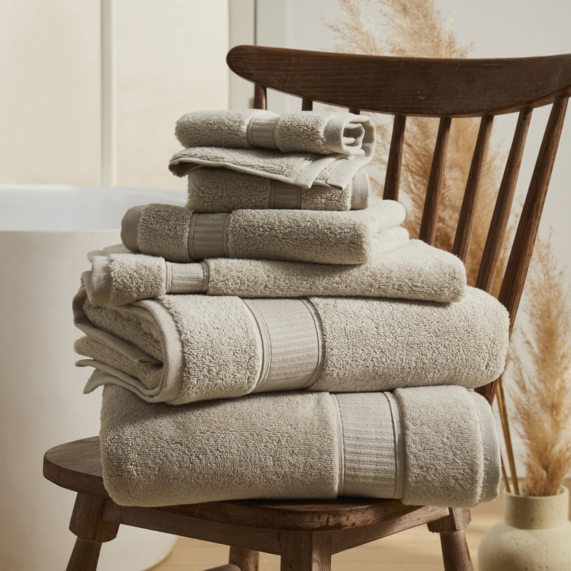 Belmore 6Pc. Ensemble de serviettes, Beige