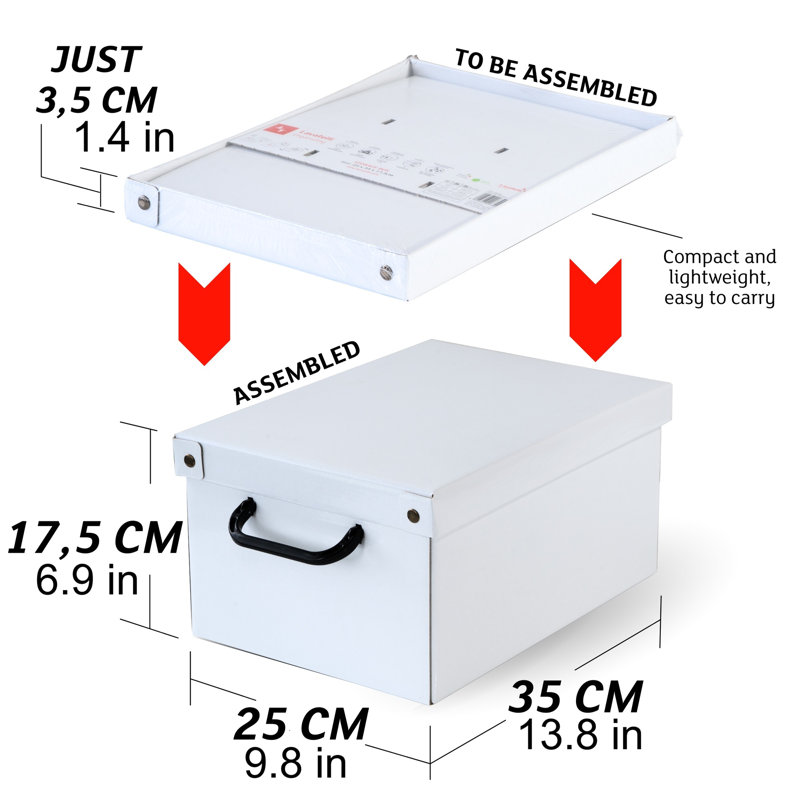 Storage Box: Small - White