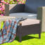 Repose-pieds d'extérieur avec coussin Ansby-403637614