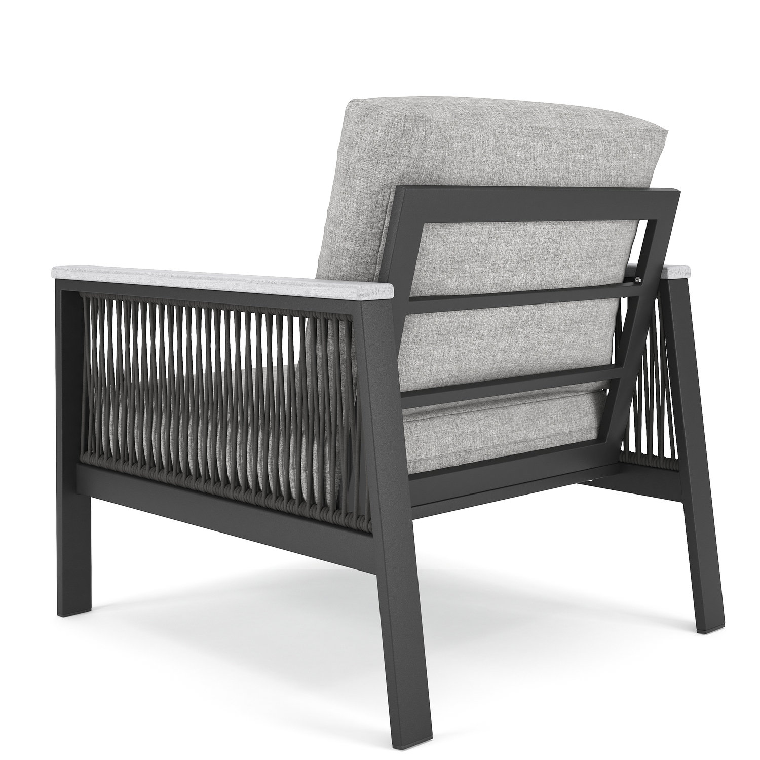 Townsend Sunbrella® Patio Lounge Chair, Canvas Granite Sunbrella® Canvas