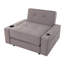 Fauteuil convertible capitonné l 41 po Cournoyer-433490352-433490353