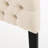 Contemporary Upholstered Beige Headboard For A Luxurious Queen Bed Modern Bedroom, Size, Fabric Upholstered, Assembly Required-176056464