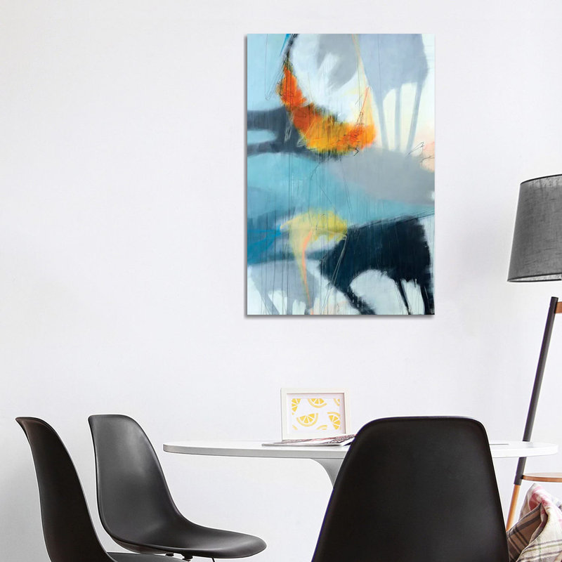 Shadows by Sidsel Brix - Wrapped Canvas Painting, 101.6 cm H x 66.04 cm W x 3.175 cm D