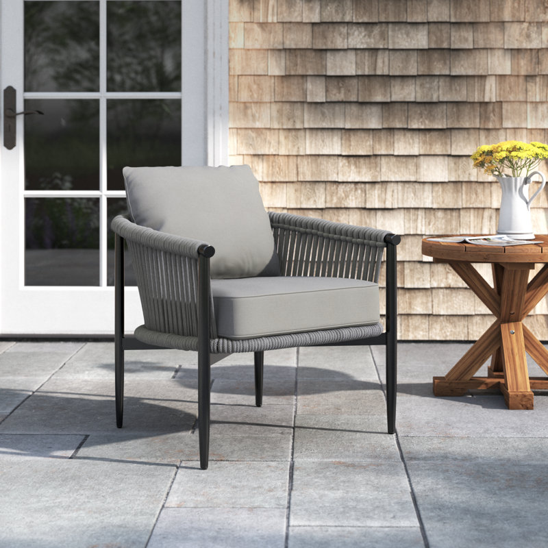 Powder Coated Aluminum Outdoor Lounge Chair
