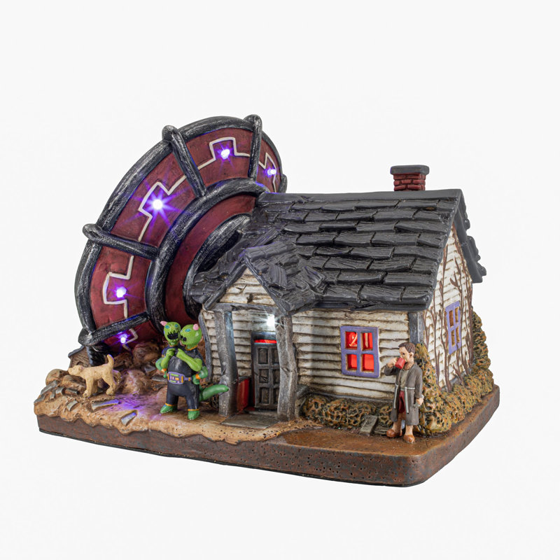 Pas de zone d'atterrissage, village d'Halloween